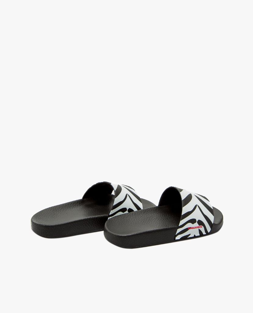 DSQUARED2 - Dép nữ quai ngang bảng lớn hiện đại