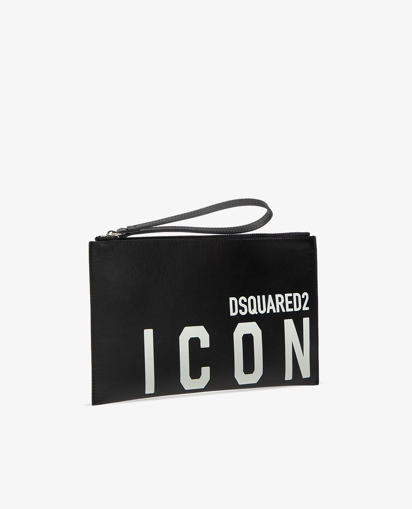 DSQUARED2 - Ví cầm tay chữ nhật Icon