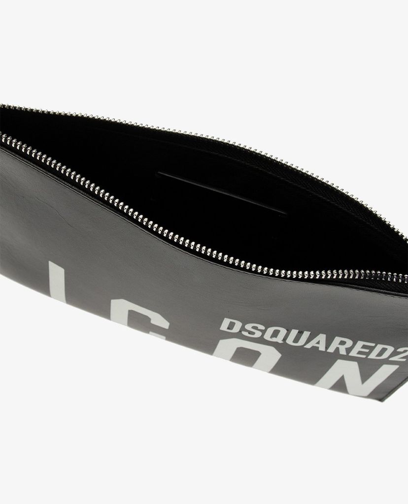 DSQUARED2 - Ví cầm tay chữ nhật Icon