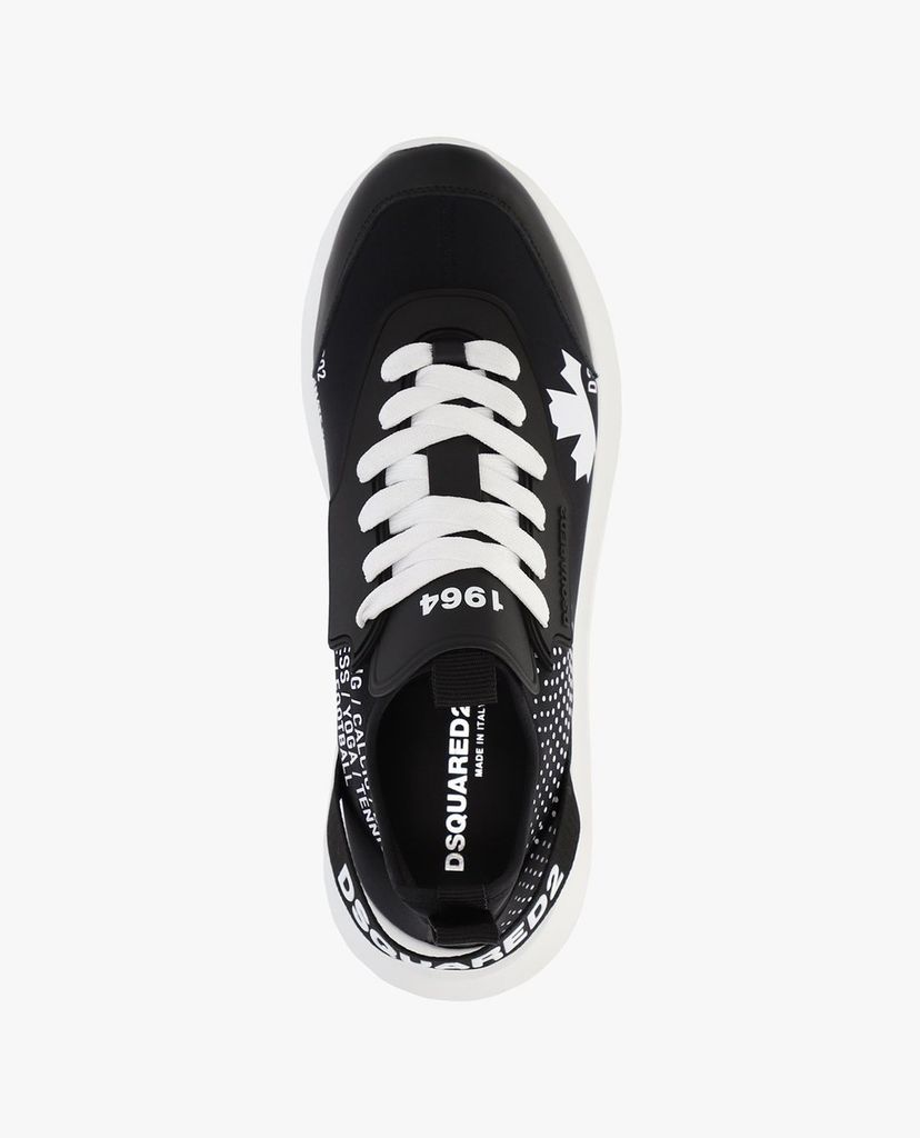 DSQUARED2 - Giày sneaker nam cổ thấp Leaf Speedster