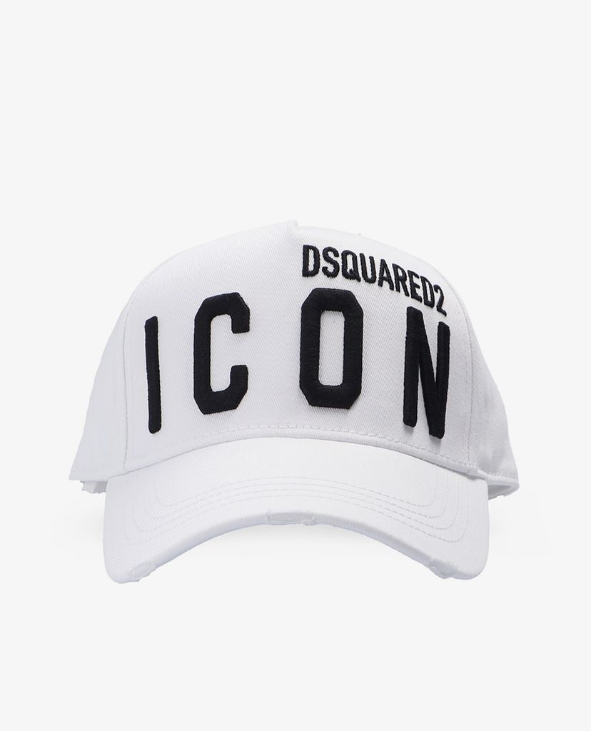 DSQUARED2 - Nón lưỡi trai thêu nổi Icon