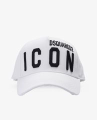 DSQUARED2 - Nón lưỡi trai thêu nổi Icon