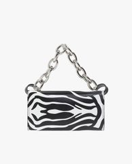 DSQUARED2 - Túi đeo chéo nữ chữ nhật nắp gập Animal Motif