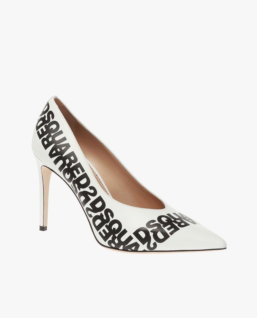 DSQUARED2 - Giày cao gót mũi nhọn Logo