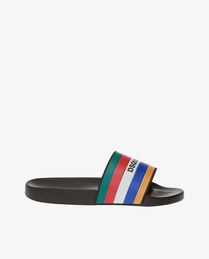 DSQUARED2 - Dép nam quai ngang bản lớn thời trang