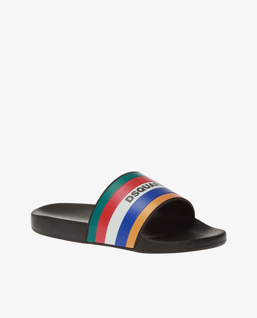 DSQUARED2 - Dép nam quai ngang bản lớn thời trang