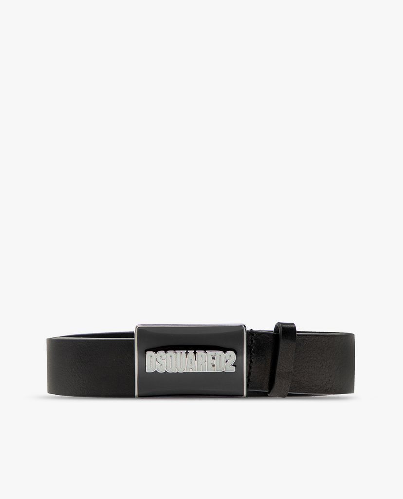 DSQUARED2 - Thắt lưng nam bản vừa Logo Buckle