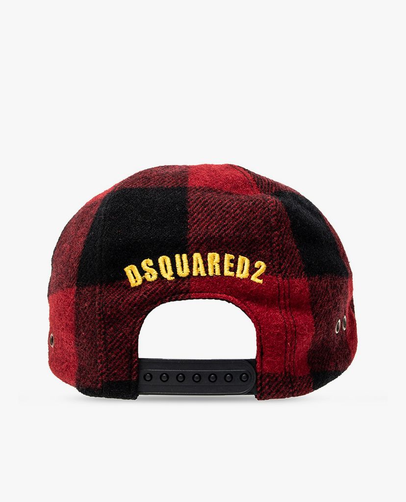 DSQUARED2 - Nón beret nữ cổ điển Wool Peaked