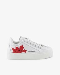 DSQUARED2 - Giày sneakers nữ cổ thấp Red Logo Detailed