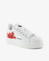DSQUARED2 - Giày sneakers nữ cổ thấp Red Logo Detailed