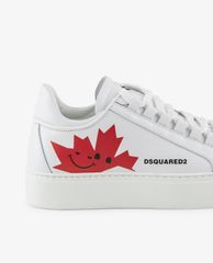 DSQUARED2 - Giày sneakers nữ cổ thấp Red Logo Detailed