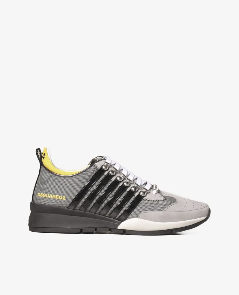 DSQUARED2 - Giày sneaker nam phối dây đan chéo thời trang