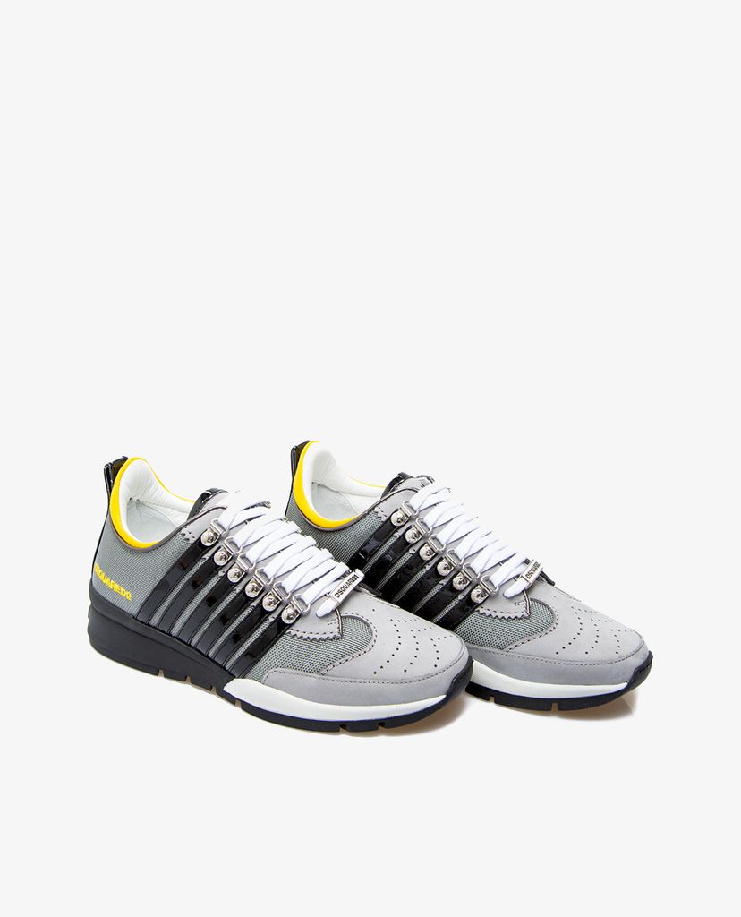 DSQUARED2 - Giày sneaker nam phối dây đan chéo thời trang