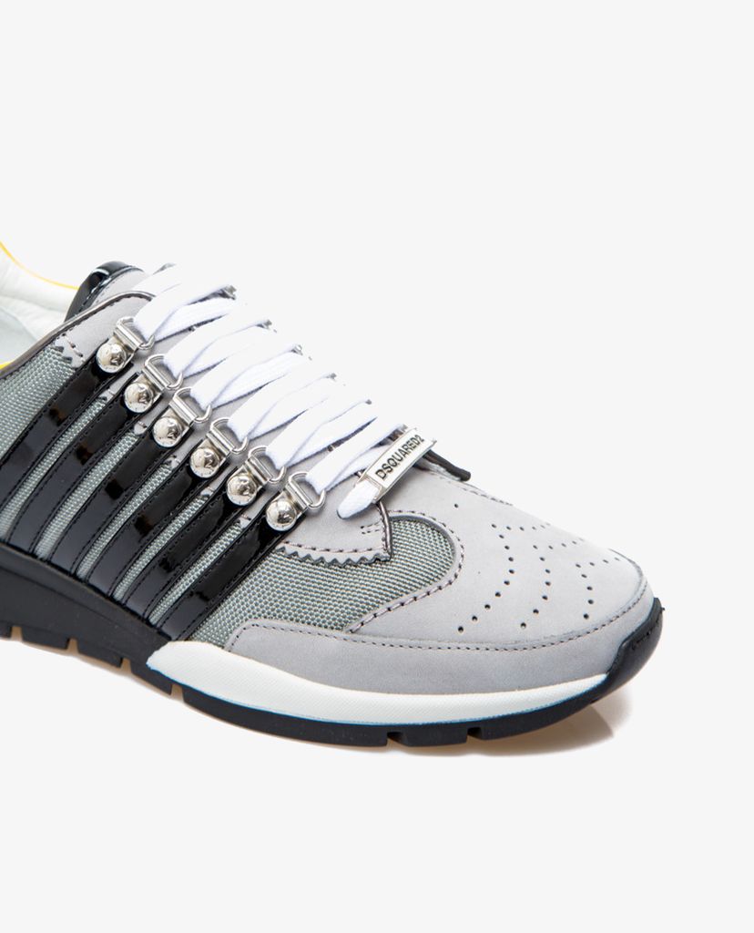 DSQUARED2 - Giày sneaker nam phối dây đan chéo thời trang