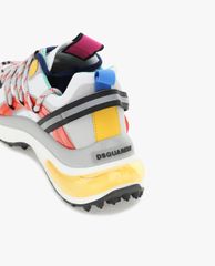 DSQUARED2 - Giày sneaker nam cổ thấp phối dây buộc Bubble