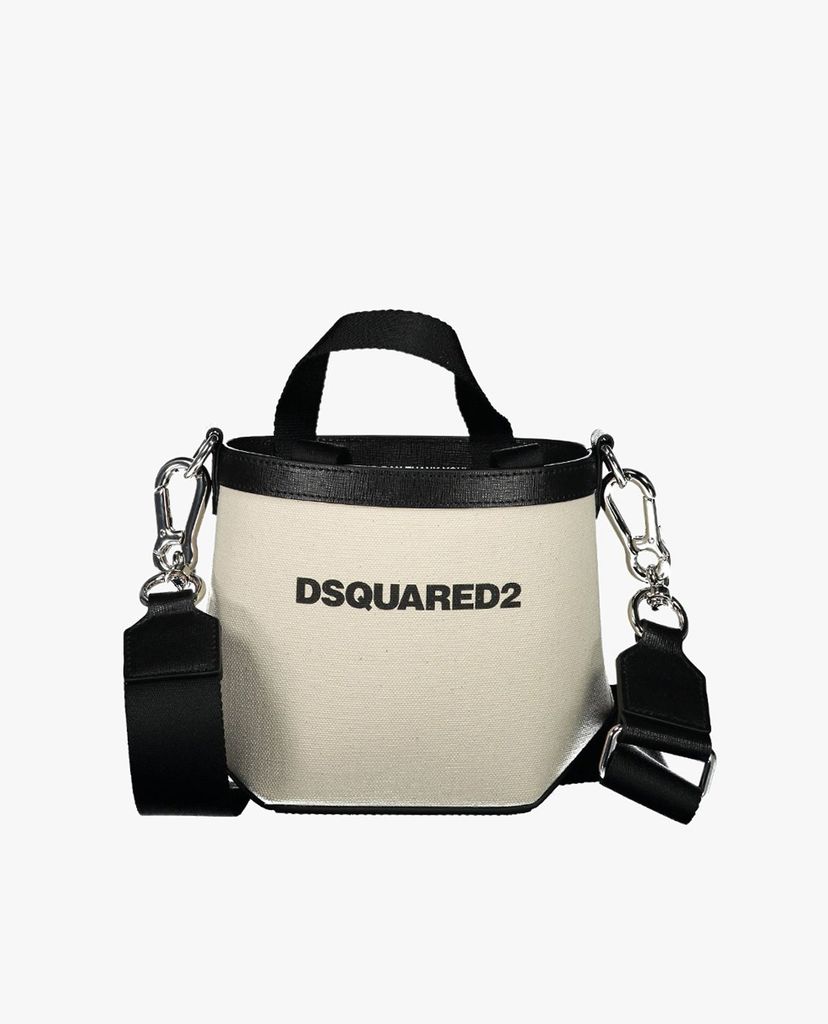 DSQUARED2 - Túi xách tay nữ chữ nhật Small Canvas