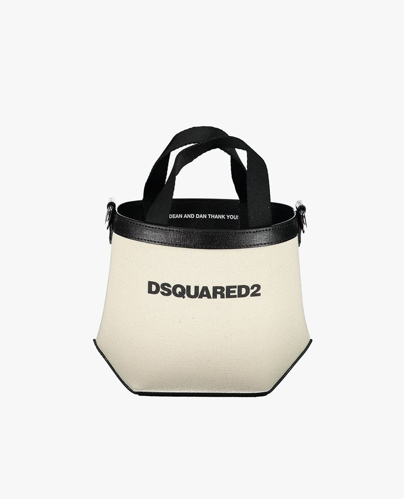 DSQUARED2 - Túi xách tay nữ chữ nhật Small Canvas
