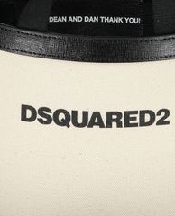 DSQUARED2 - Túi xách tay nữ chữ nhật Small Canvas