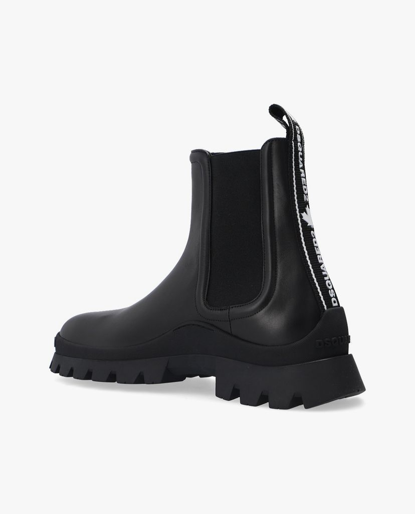DSQUARED2 - Boots nam đế dày Red Logo