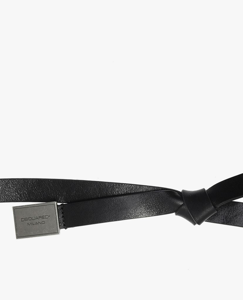 DSQUARED2 - Thắt lưng nữ phối khóa vuông Logo