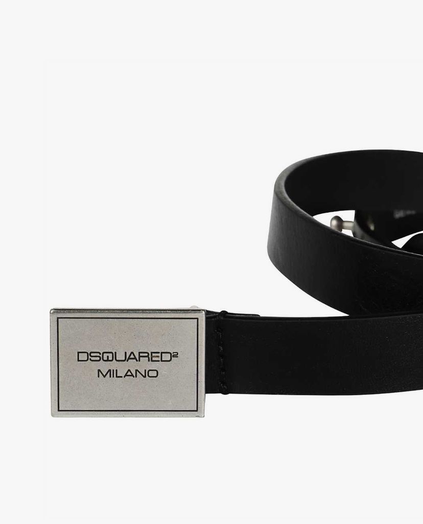 DSQUARED2 - Thắt lưng nữ phối khóa vuông Logo