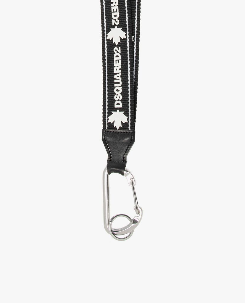 DSQUARED2 - Dây đeo móc khóa phối logo