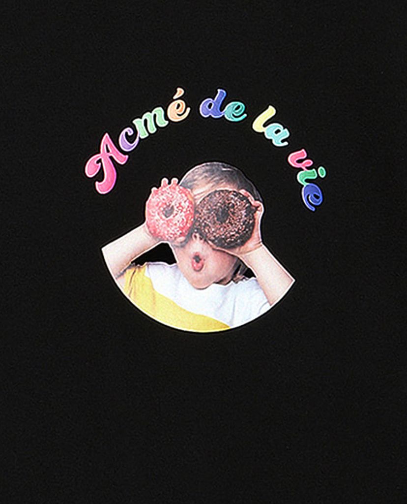 ADLV - Áo thun ngắn tay cổ tròn Baby Face Mini Yawn