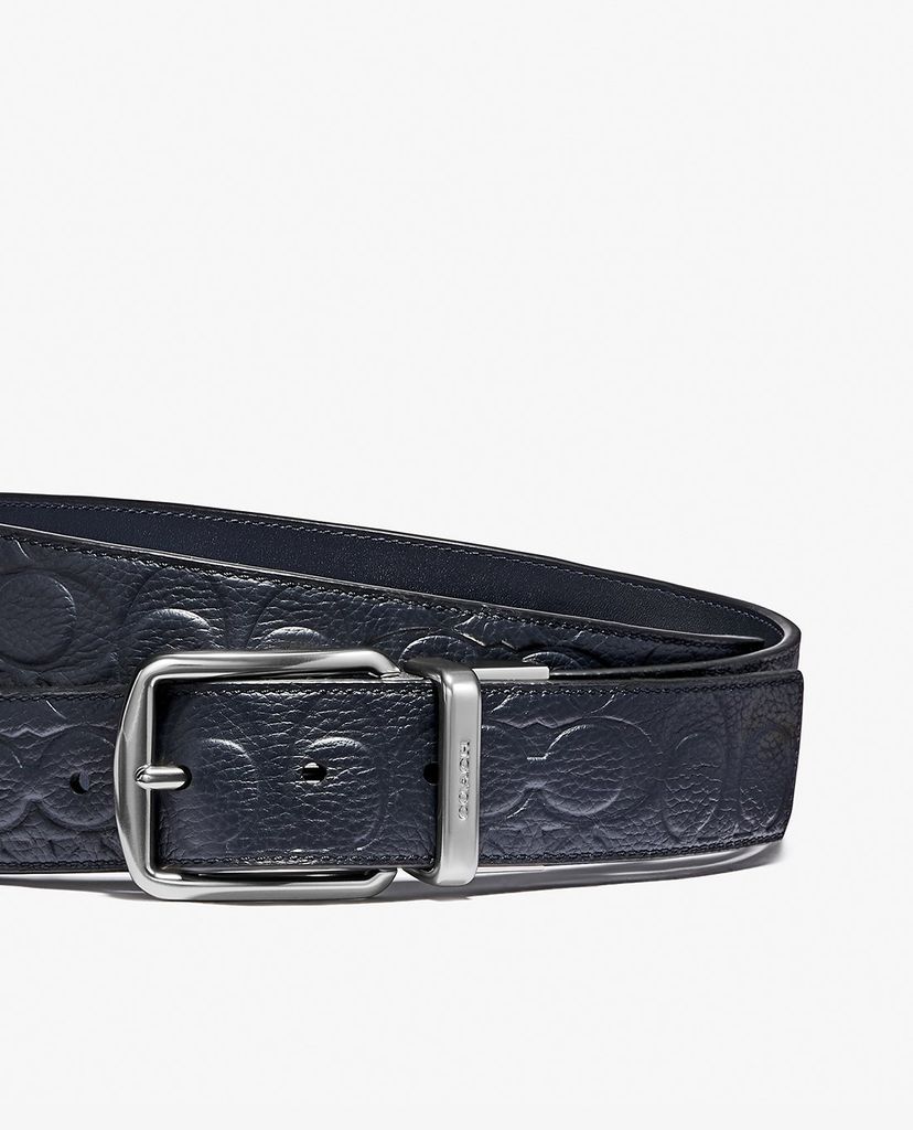 COACH - Thắt lưng nam bản vừa Harness Buckle