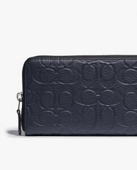 COACH - Ví nam dáng dài chữ nhật Accordion Signature Leather