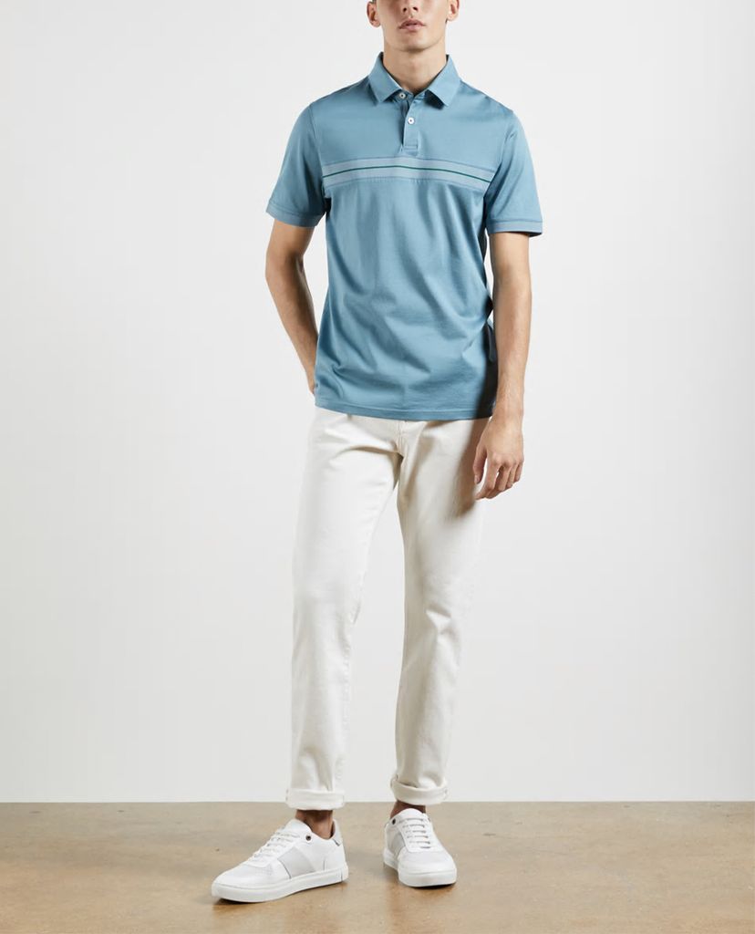 TED BAKER - Áo polo nam tay ngắn Trimzy