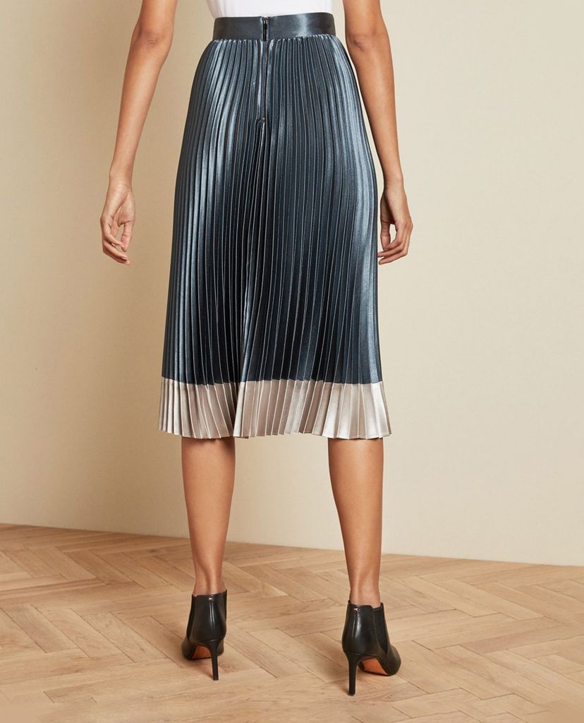 TED BAKER - Chân váy midi xếp li Glaycie