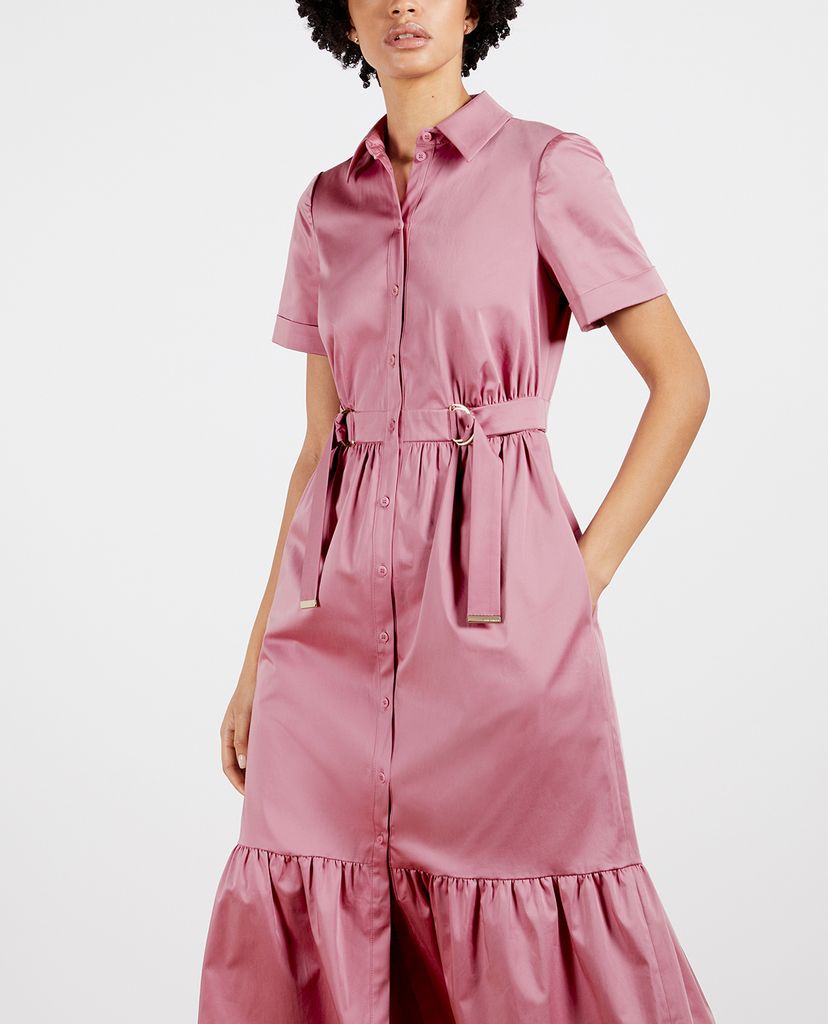 TED BAKER - Đầm midi sơ mi đuôi cá Luuciiy