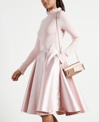 TED BAKER - Túi đeo vai nữ chữ nhật đính nơ Abyya
