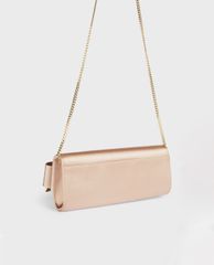 TED BAKER - Túi đeo vai nữ chữ nhật đính nơ Abyya