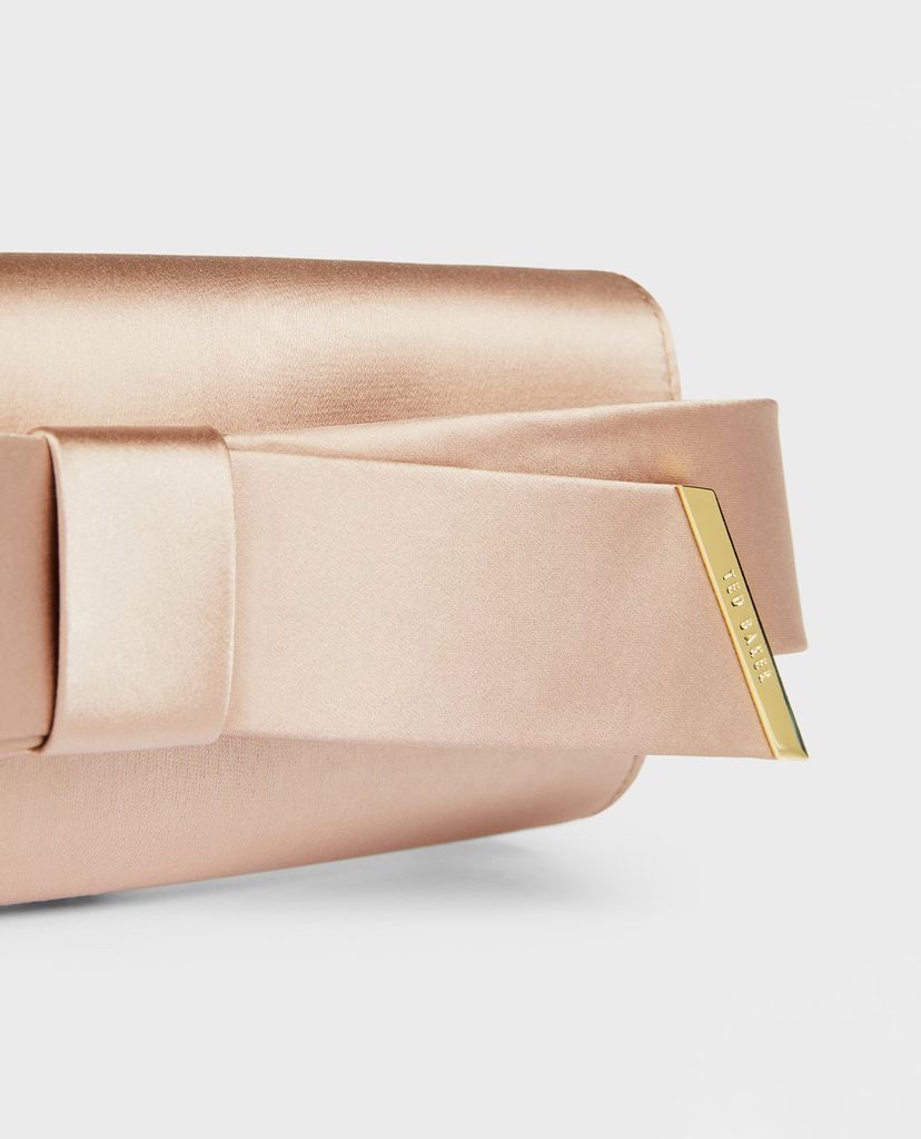 TED BAKER - Túi đeo vai nữ chữ nhật đính nơ Abyya