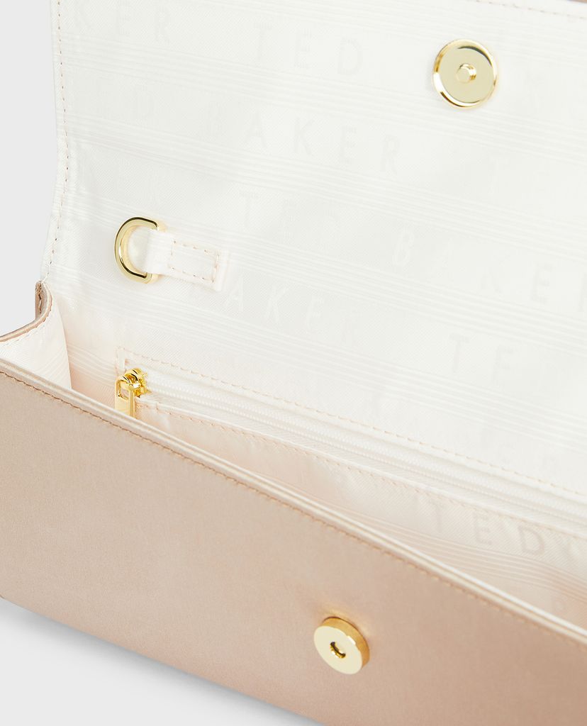 TED BAKER - Túi đeo vai nữ chữ nhật đính nơ Abyya