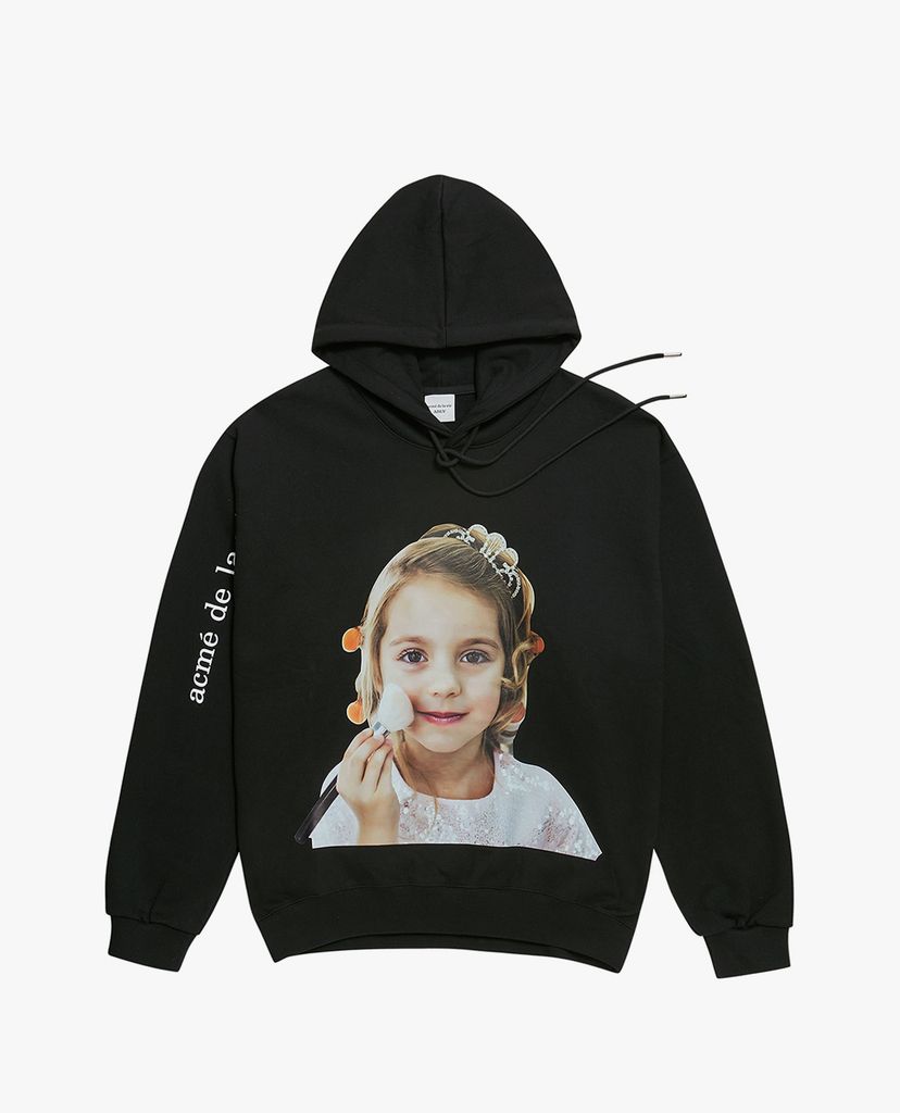 ADLV - Áo hoodie tay dài mũ trùm Baby Face