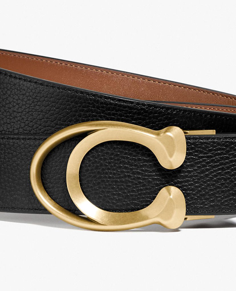 COACH - Thắt lưng nam bản vừa thời trang Signature Buckle