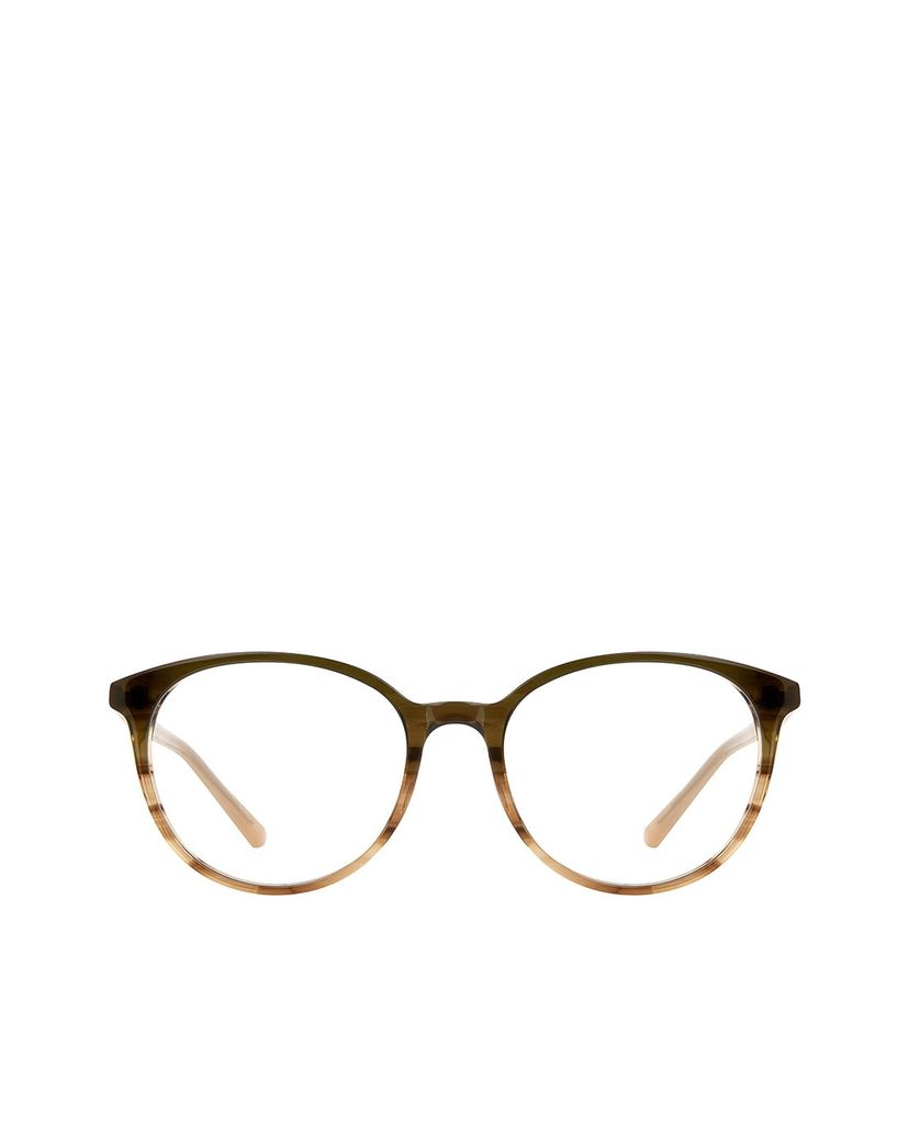 aojo - Gọng kính bo tròn cao cấp Black Glasses