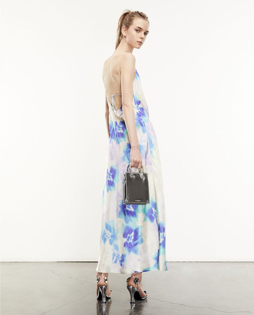 THE KOOPLES - Đầm midi hai dây Open Back With Straps