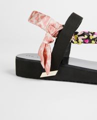 TED BAKER - Giày sandals nữ quai ngang Seeyi