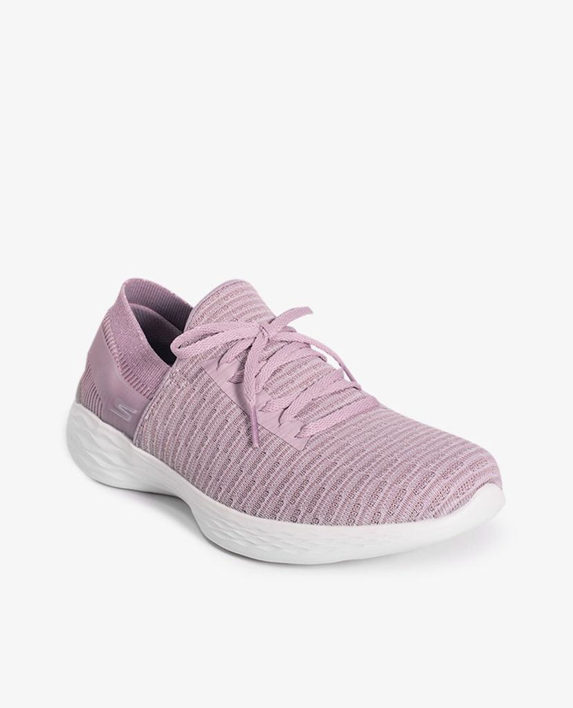 SKECHERS - Giày sneakers nữ phối dây thời trang