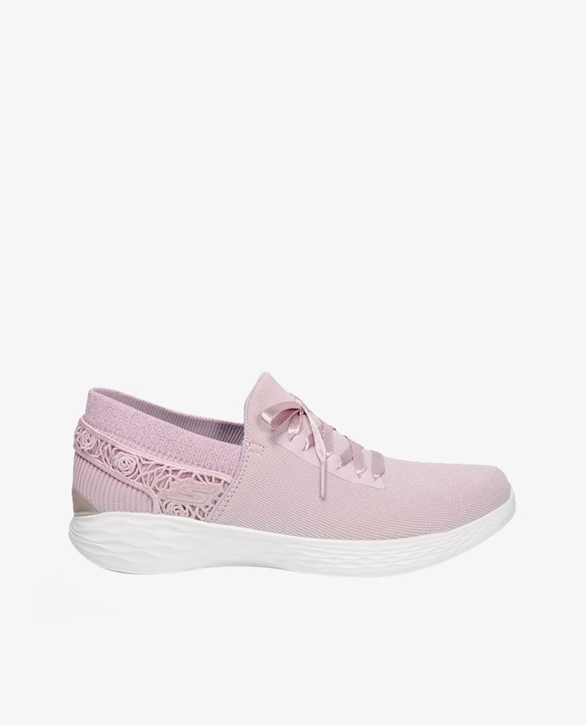 SKECHERS - Giày sneakers nữ phối dây You Elevation