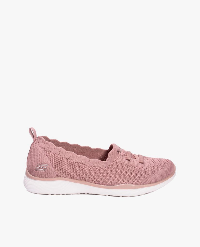 SKECHERS - Giày slip on nữ phối dây Microburst