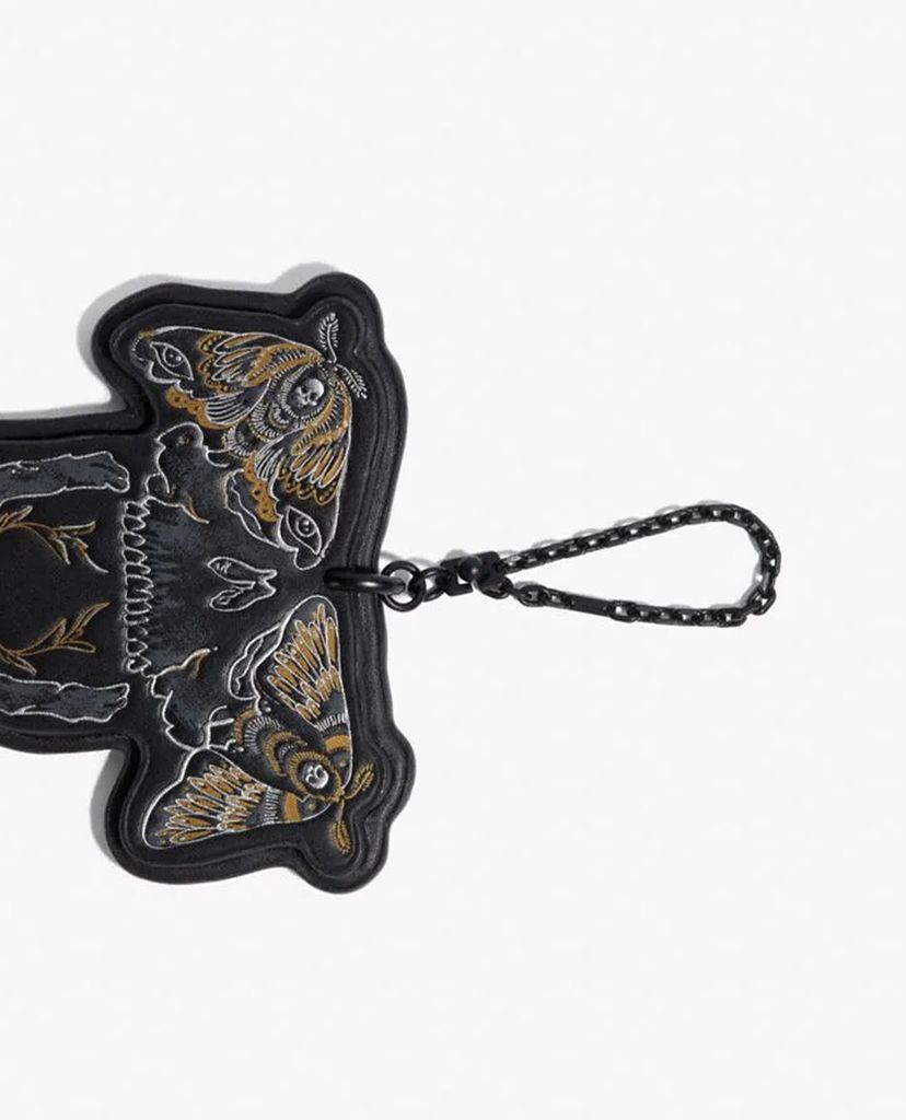 COACH - Thẻ treo túi xách Chelsea Skull Bag