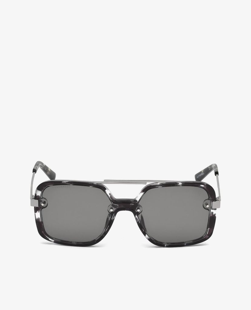 DSQUARED2 - Kính mát phom chữ nhật thời trang Ivo