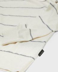 TED BAKER - Áo len nam tay dài cổ tròn Stripe Mock Neck