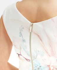 TED BAKER - Đầm midi phom bút chì cổ tròn Soozie
