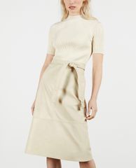 TED BAKER - Đầm midi ngắn tay cổ tròn Susanna