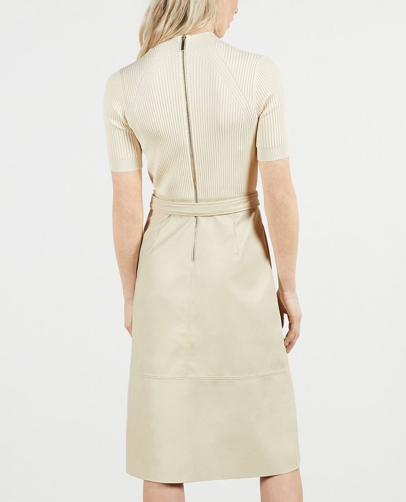 TED BAKER - Đầm midi ngắn tay cổ tròn Susanna